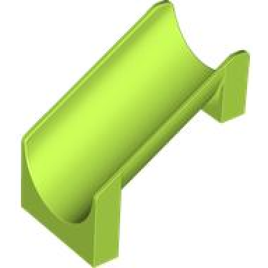 lime slide playground 4 x 6 x 6 straight