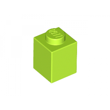 lime brick 1 x 1