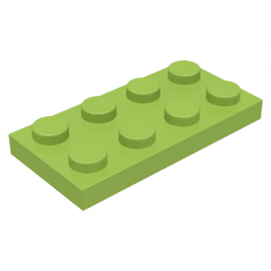 lime plate 2 x 4