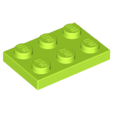 lime plate 2 x 3