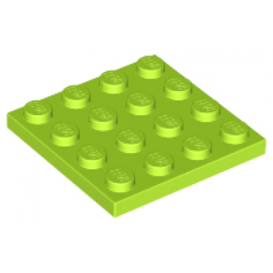 lime plate 4 x 4