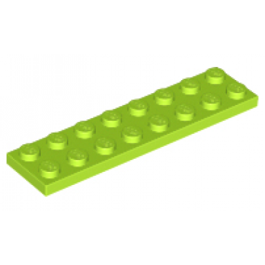 lime plate 2 x 8