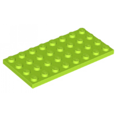 lime plate 4 x 8