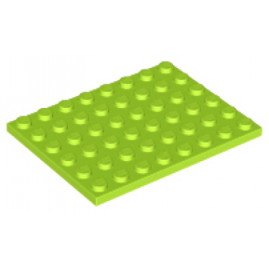 lime plate 6 x 8