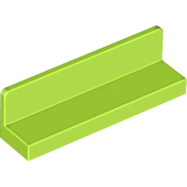 lime panel 1 x 4 x 1