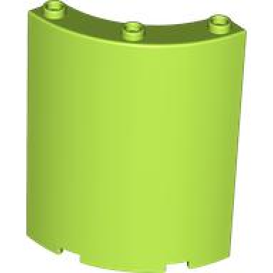 lime cylinder quarter 4 x 4 x 6