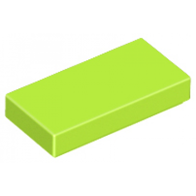 lime tile 1 x 2