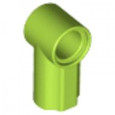 lime technic axle and pin connector angled 1
