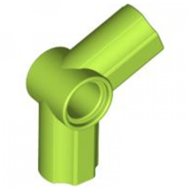 lime technic axle and pin connector angled 5 - 112.5 degrees