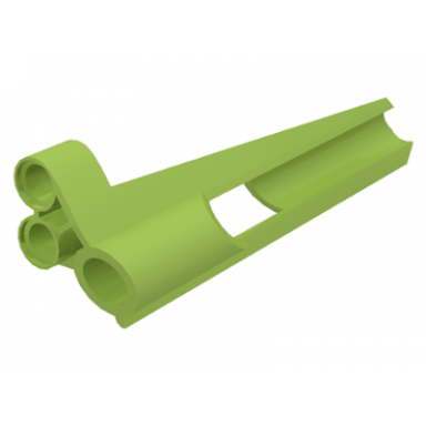 lime technic panel fairing 8 small long large hole side b