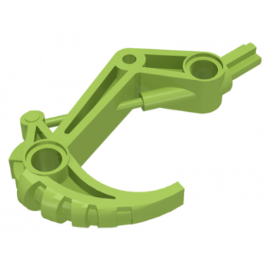 lime bionicle claw hook with axle