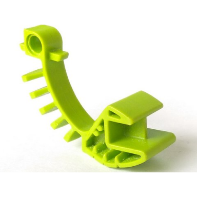 lime bionicle tohunga claw arm 5 spines on curve