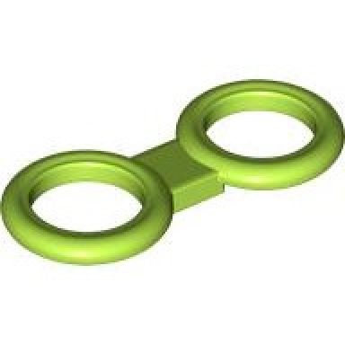 lime ring double brickheadz glasses round