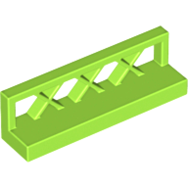 lime fence 1 x 4 x 1 lattice