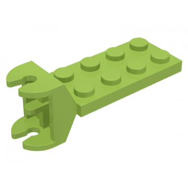 lime hinge plate 2 x 4 with articulated joint - female
