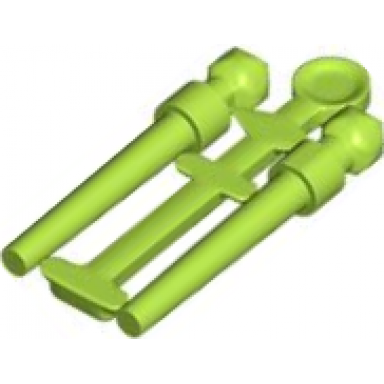 lime minifigure utensil wand 2 on sprue
