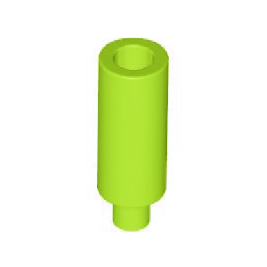 lime minifigure utensil candle