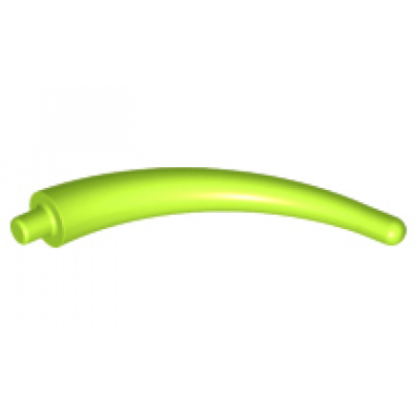 lime dinosaur tail end section horn