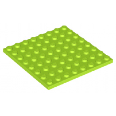 lime plate 8 x 8