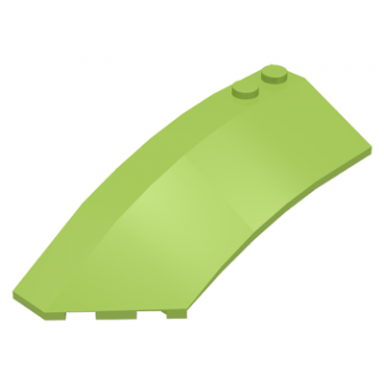 lime wedge 8 x 3 x 2 open left