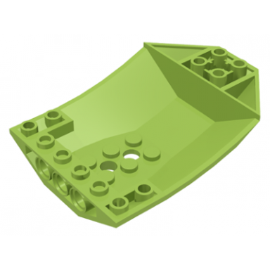 lime cockpit 8 x 6 x 2 curved