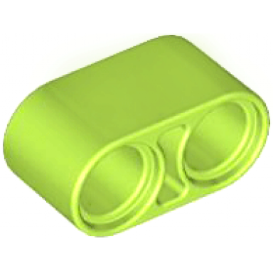 lime technic liftarm thick 1 x 2
