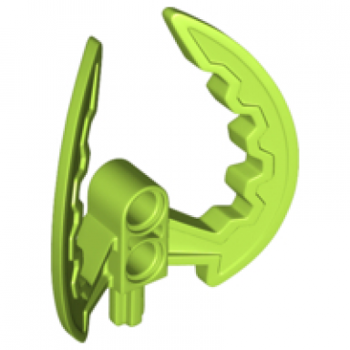 lime bionicle toa nuva climbing claw kodan ball half