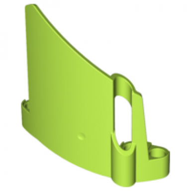 lime technic panel fairing 22 large short small hole side a
