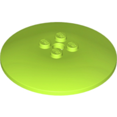 lime dish 6 x 6 inverted radar - solid studs