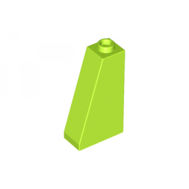 lime slope 75 2 x 1 x 3 - hollow stud