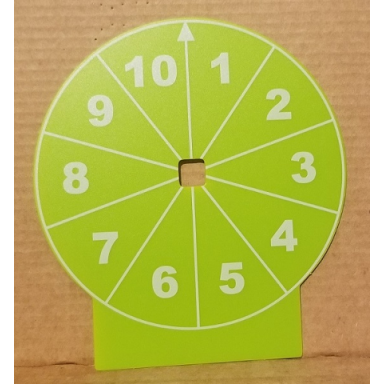 plastic foil dial pattern