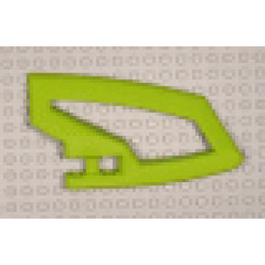 lime technic panel rc car panel flexible right