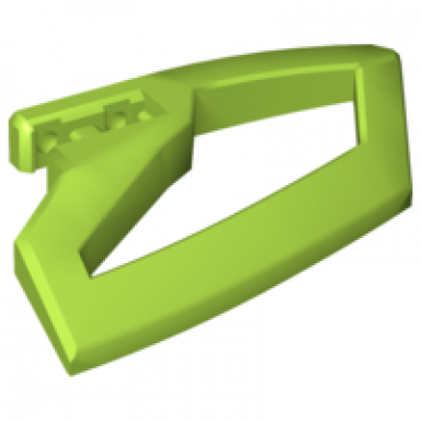 lime technic panel rc car panel flexible left