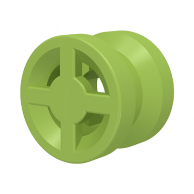 lime wheel 8mm d x 6mm