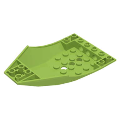 lime cockpit 10 x 6 x 2 curved