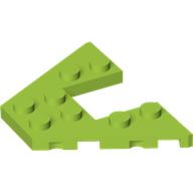 lime wedge plate 4 x 6