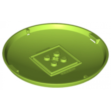 lime container x-pod bottom cap 9 x 9 x 1