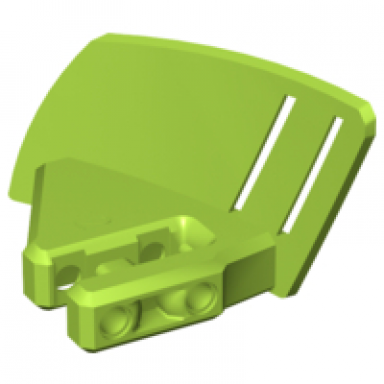 lime technic panel rc car mudguard small left