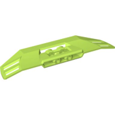lime technic panel rc car spoiler