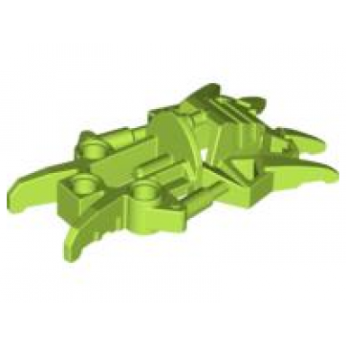 lime bionicle foot toa inika clawed