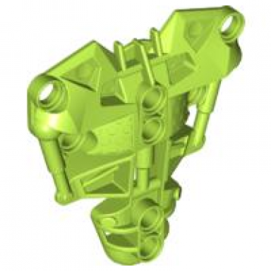 lime bionicle chest armor toa inika - type 1