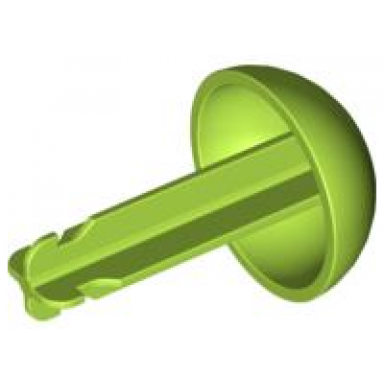 lime duplo cannon ball 1 2 with large axle connector