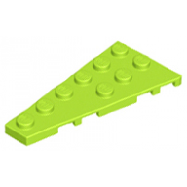 lime wedge plate 6 x 3 left