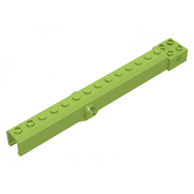 lime crane arm outside wide with pin hole at mid-point