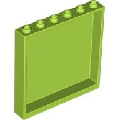 lime panel 1 x 6 x 5