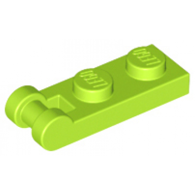 lime plate modified 1 x 2 with bar handle on end