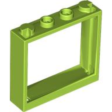 lime window 1 x 4 x 3 - no shutter tabs