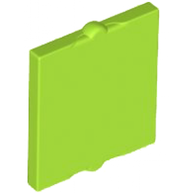 lime glass for window 1 x 2 x 2 flat front