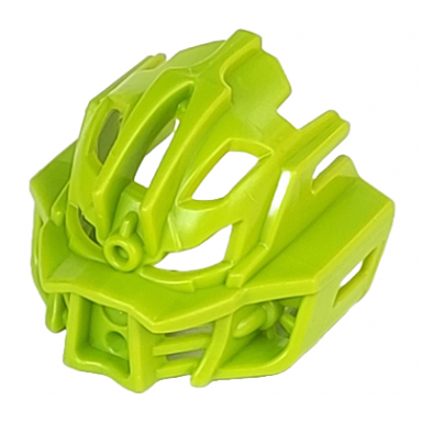lime bionicle mask miru nuva adaptive armor style b