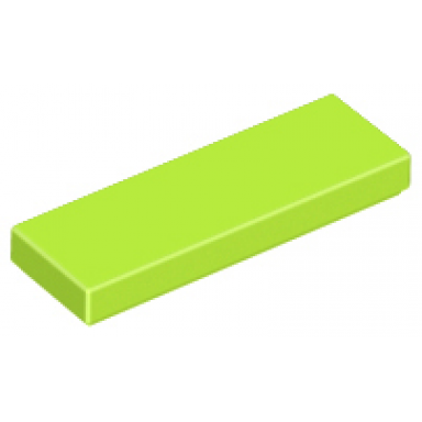 lime tile 1 x 3